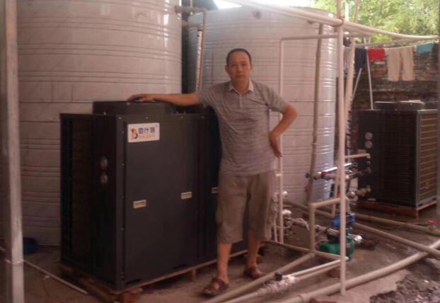 10匹循環式空氣能熱泵熱水機組